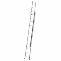 HAILO 7212-007 Schiebeleiter 2x12 Spros. Aluminium