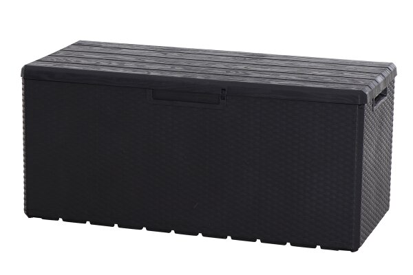 TOOMAX Kissenbox Portofino 340 l Rattan/Holzoptik anthraz.