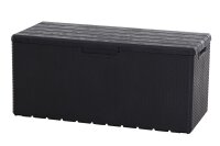 TOOMAX Kissenbox Portofino 340 l Rattan/Holzoptik anthraz.