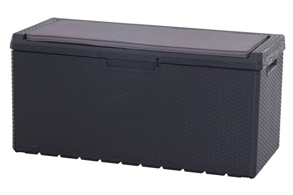 TOOMAX Kissenbox Portonovo 350 l Rattanoptik antr., Kissen