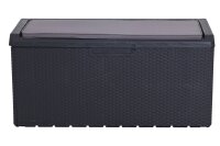 TOOMAX Kissenbox Portonovo 350 l Rattanoptik antr., Kissen