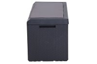TOOMAX Kissenbox Portonovo 350 l Rattanoptik antr., Kissen