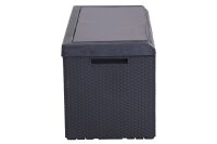 TOOMAX Kissenbox Portonovo 350 l Rattanoptik antr., Kissen