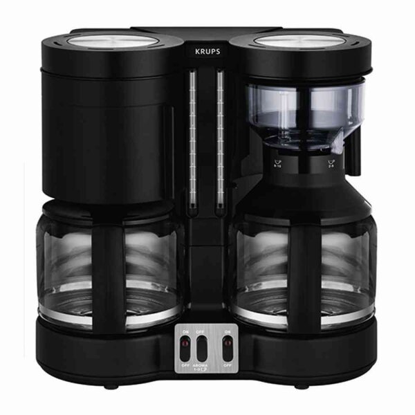 KRUPS KM8508 Kaffeeautomat KM8508 Duothek Plus schwarz