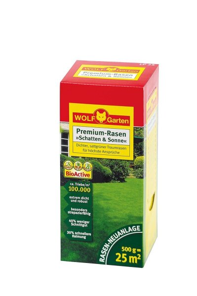 WOLF-GARTEN Premium-Rasen »Schatten & Sonne« LP 25 Rasensamen