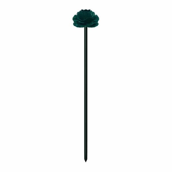 SIENA GARDEN 23091010 T&T Fiberstab Blume grün 100cm Ø8 mm, mit Kupplung