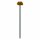 SIENA GARDEN 23091020 T&T Fiberstab Blume gelb 100cm Ø8 mm, mit Kupplung
