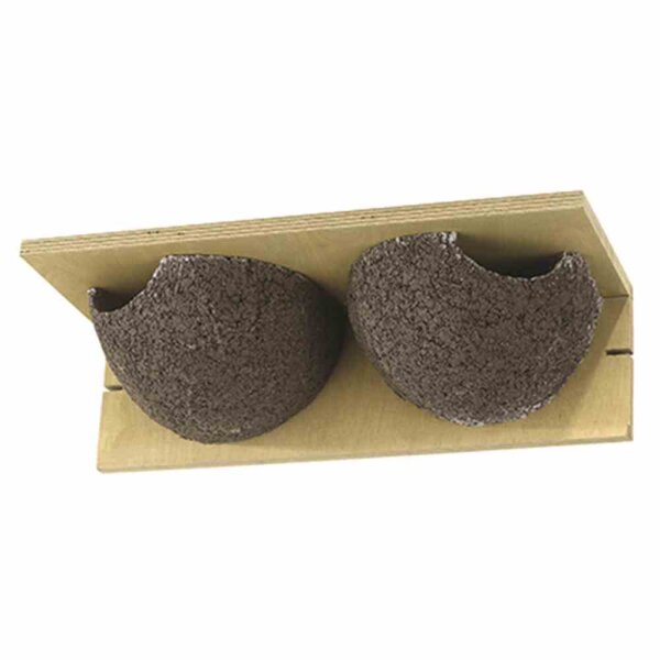CJ WILDLIFE Nistkasten Cancun 37,5x16x11 cm Holzbeton grau Aufhängevorrichtung