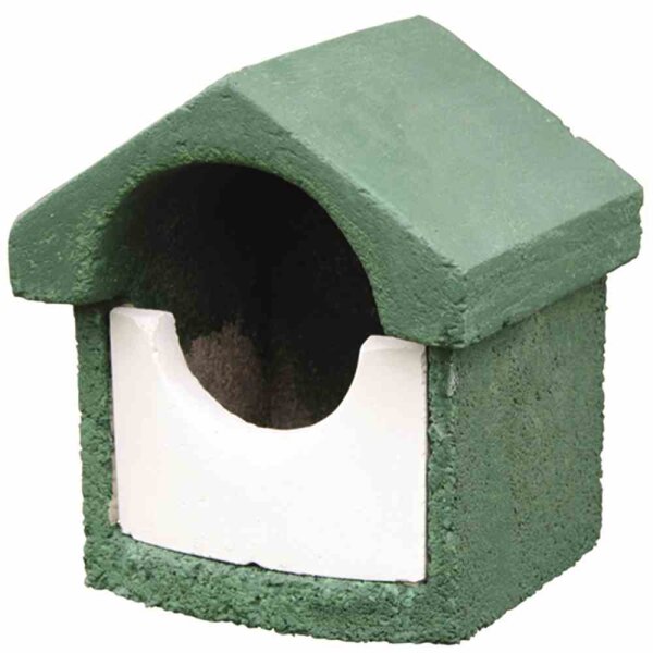 CJ WILDLIFE Nistkasten Halbhöhlenbrüter Maße: 19x24x17,5 cm, Holzbeton