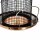 SIENA GARDEN Vogelfuttersäule Copper Line für Nüsse, 31cm