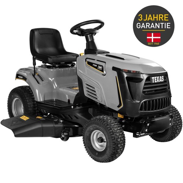 TEXAS Premium Aufsitzmäher Aufsitzrasenmäher Rasentraktor TTS98 432cm³ 12PS 98cm