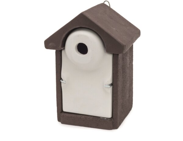 CJ WILDLIFE Nistkasten Ø28mm, brau Holzbeton