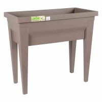 EDA Hochbeet VEG & Table City taupe 57l 76x68,5x38 cm...
