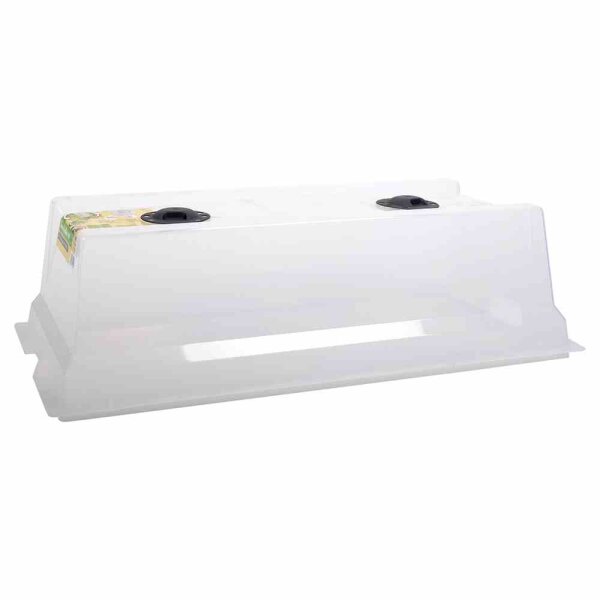 EDA Deckel zu Hochbeet VEG & Table City Kunststoff transparent 76x20x38,5 cm