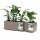 EURO3PLAST Kübel GREENER KEBE 40 cm taupe