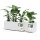 EURO3PLAST Kübel GREENER KEBE 40 cm weiß