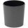 SIENA GARDEN Pflanzgefäß LENS, graphit Rillenoptik, Ø 30 x 30,5 cm
