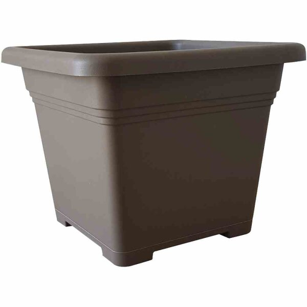 SIENA GARDEN Topf QUADRO 48 x 48 x 38,2 cm, taupe