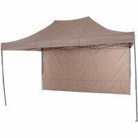 SIENA GARDEN Allrounder Pavillon Faltpavillon 300 x 450 cm rechteckig taupe