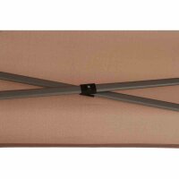SIENA GARDEN Allrounder Pavillon Faltpavillon 300 x 450 cm rechteckig taupe