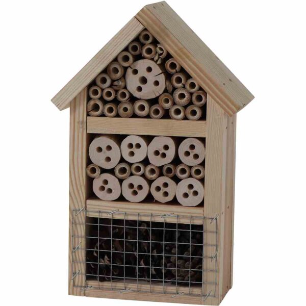 SIENA GARDEN Insektenhotel Riga Maße: 19x9x29 cm, Kiefernholz