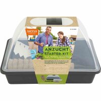 SIENA GARDEN Zimmergewächshaus Starter-Kit 29x19x19...