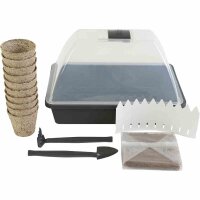 SIENA GARDEN Zimmergewächshaus Starter-Kit 29x19x19...