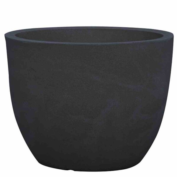 SIENA GARDEN Pflanzgefäß BRISTOL 30 anthrazit Ø 30 x 23 cm