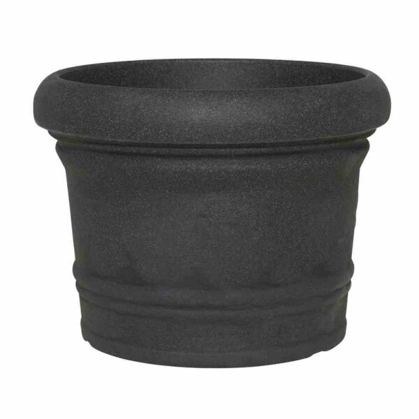 SIENA GARDEN Pflanzgefäß NORAH 35 anthrazit Ø 35 x 26 cm
