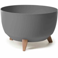 SIENA GARDEN Pflanzgefäß OSLO anthrazit 40 cm...