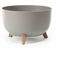 SIENA GARDEN ECO Gefäß OSLO grau 40 cm