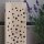 SIENA GARDEN Bienenblock Silea Maße: 10x6x29 cm, Kiefernholz