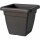 EURO3PLAST Kübel KREA quadratisch 40 cm anthrazit