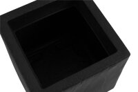 SIENA GARDEN ECO BOZANO 27 schwarz 27x27x21cm