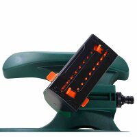SIENA GARDEN Vario Viereckregner 2100, mehrfach verstellbar