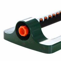 SIENA GARDEN Viereckregner 2200 Rasensprenger Rasensprinkler Grün 220 m² 6-17m