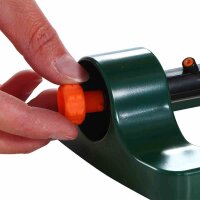 SIENA GARDEN Viereckregner 2200 Rasensprenger Rasensprinkler Grün 220 m² 6-17m