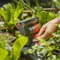 GARDENA Viereckregner AquaZoom compact