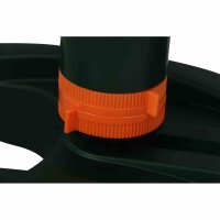 SIENA GARDEN Multi Kreisregner 3800 6 Sprühbilder auf Schlitten orange/grün