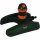 SIENA GARDEN Multi Kreisregner 3800 6 Sprühbilder auf Schlitten orange/grün