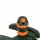 SIENA GARDEN Multi Kreisregner 3800 6 Sprühbilder auf Schlitten orange/grün