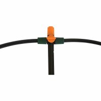SIENA GARDEN Bewässerungssystem Starterset Regner, 10 tlg. für Beete 10m schwarz