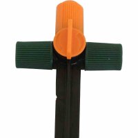 SIENA GARDEN Bewässerungssystem Starterset Regner, 10 tlg. für Beete 10m schwarz