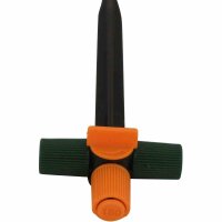 SIENA GARDEN Bewässerungssystem Starterset Regner, 10 tlg. für Beete 10m schwarz
