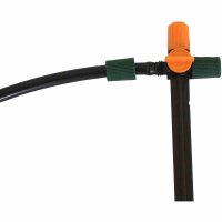 SIENA GARDEN Bewässerungssystem Starterset Regner, 10 tlg. für Beete 10m schwarz