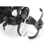TEXAS Benzin Gartenfräse Motorhacke Bodenhacke Lilli 535TG Set mit Pflug + Räder