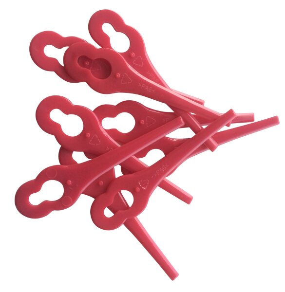 TEXAS 90070009 Kunststoffmesser für Smart Trim 300 12 Stück Ersatzmesser