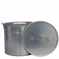 H.G 107879 Ascheeimer verzinkt 12,5l Gr.3
