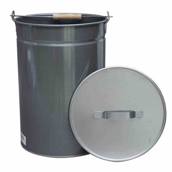 H.G 107677 Ascheeimer verzinkt 25l Gr.2