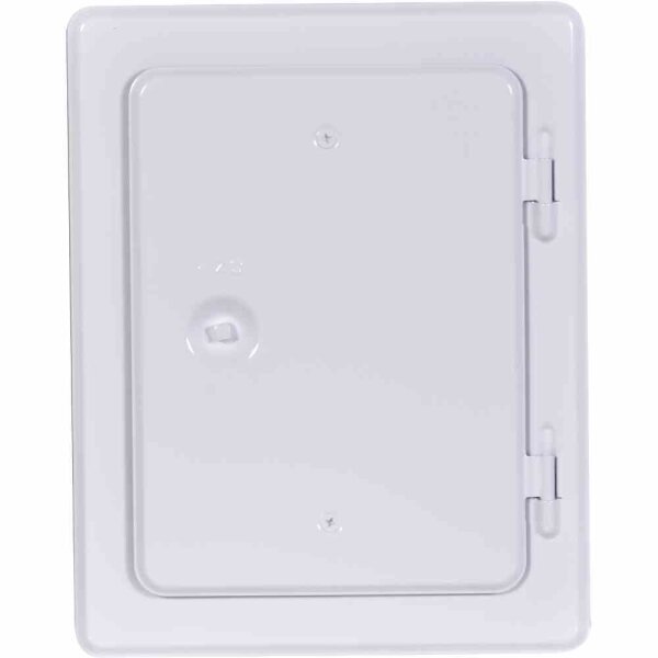 FIREFIX Kamintür 230x290mm verzinkt und weiß Revisionstür für Schornsteine